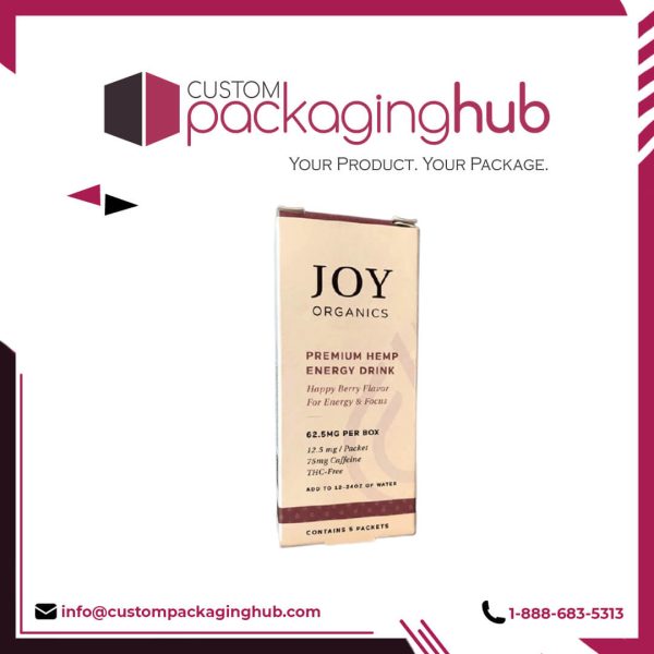 Custom CBD Energy Drink Boxes