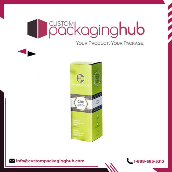 Custom CBD Lotion Boxes