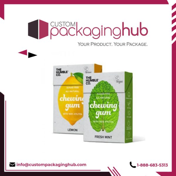 Custom CBD Chewing Gum Boxes