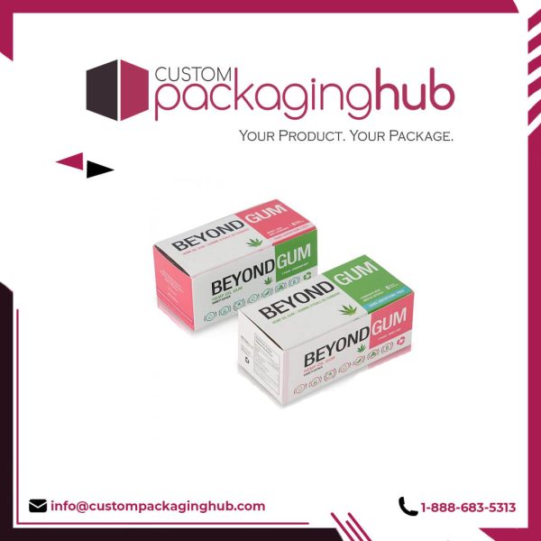 Custom CBD Chewing Gum Boxes