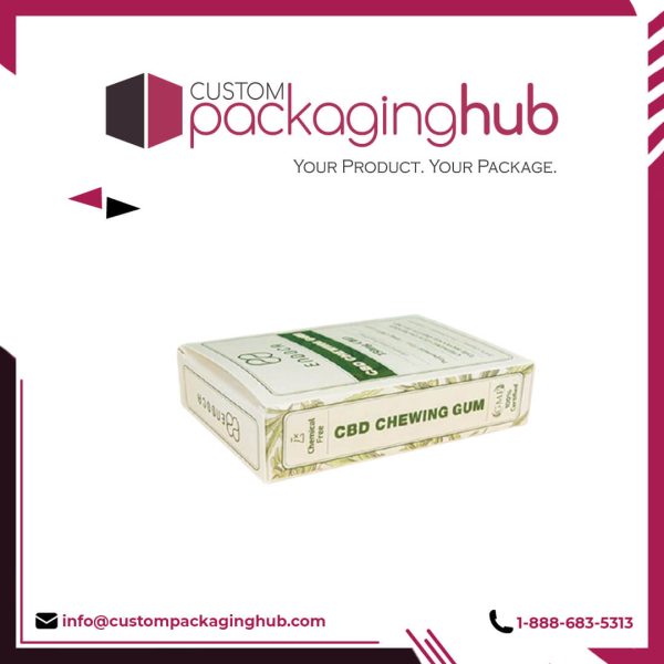 Custom CBD Chewing Gum Boxes