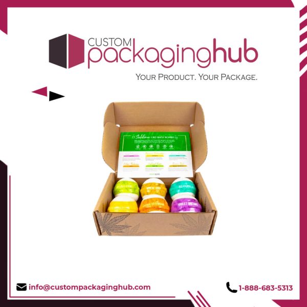 Custom Bath Bomb Boxes
