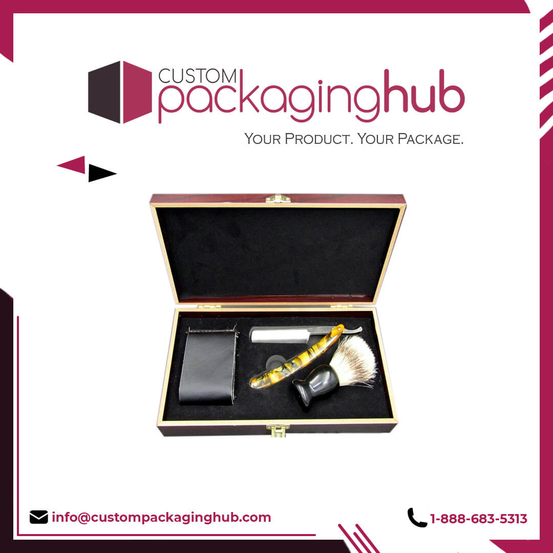 Custom Printed Shaving Packaging Boxes Wholesale Solution