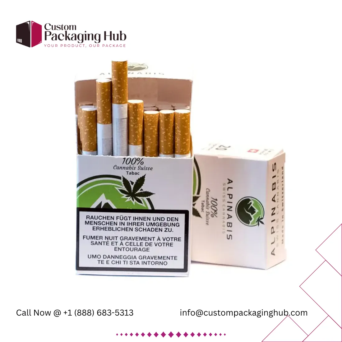 Disposable Cigarette Boxes