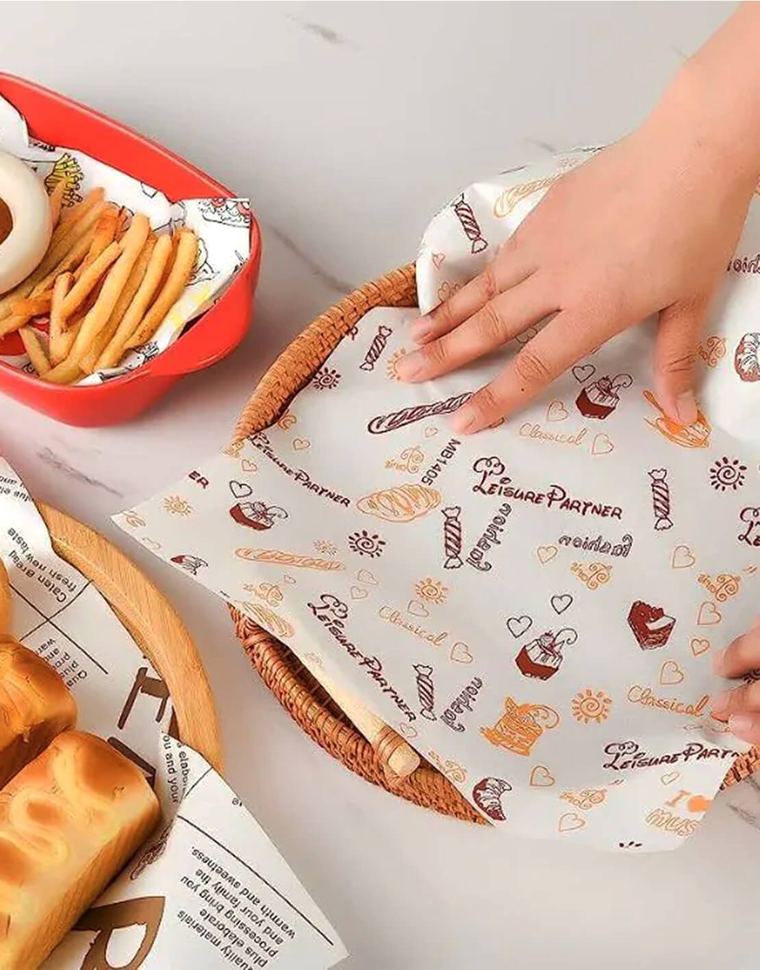 Custom Fish and Chip Paper