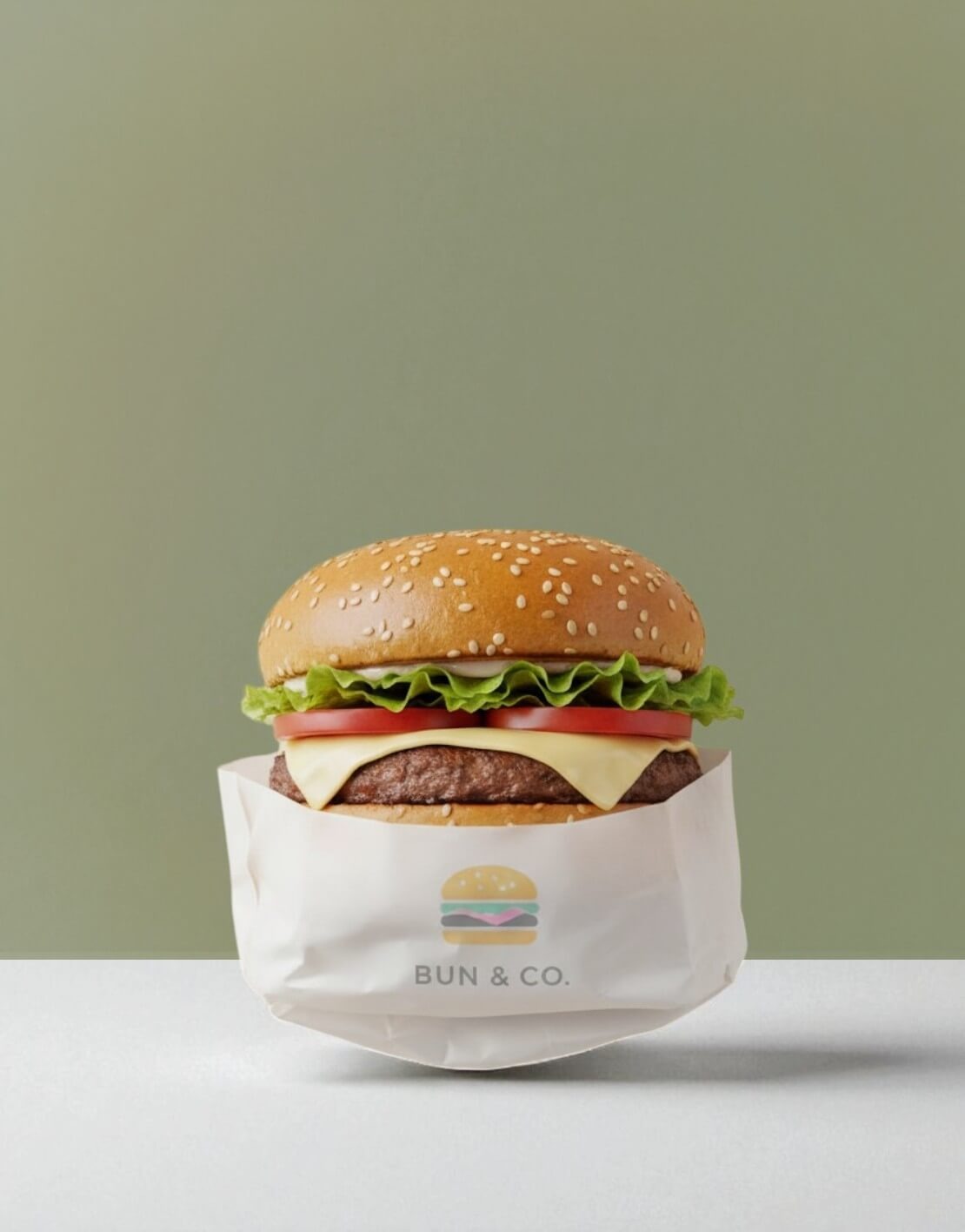 Custom Burger Paper