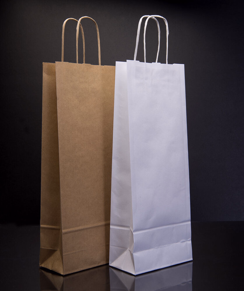 Custom Twisted Handle Paper Bags