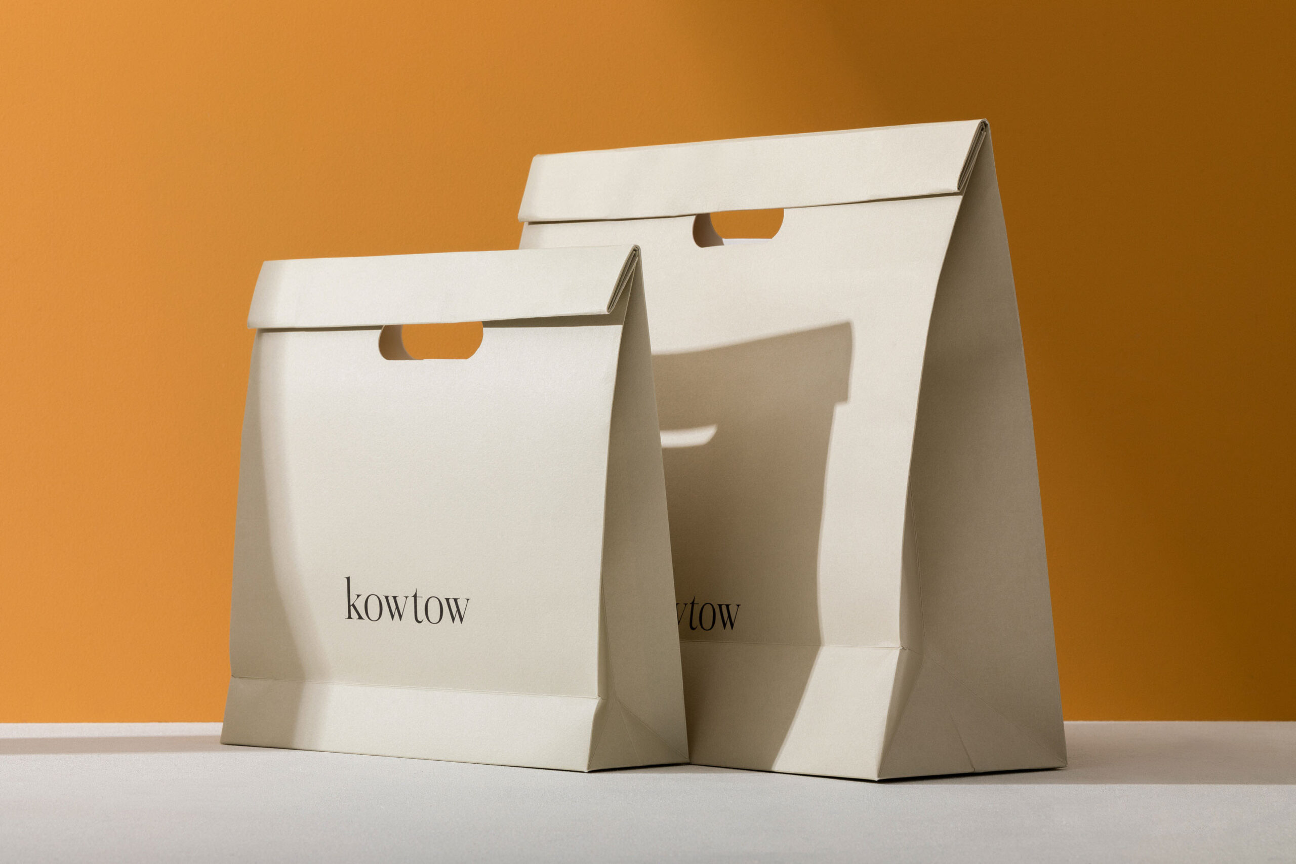 Custom White Paper Bags