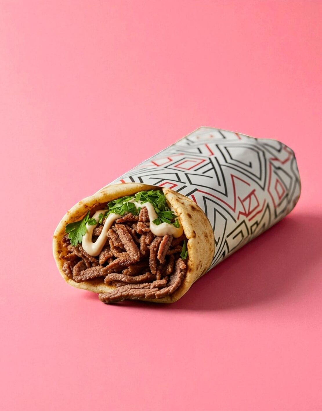 Custom Shawarma Wrapping Paper