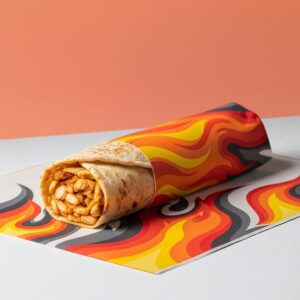 Custom Shawarma Wrapping Paper