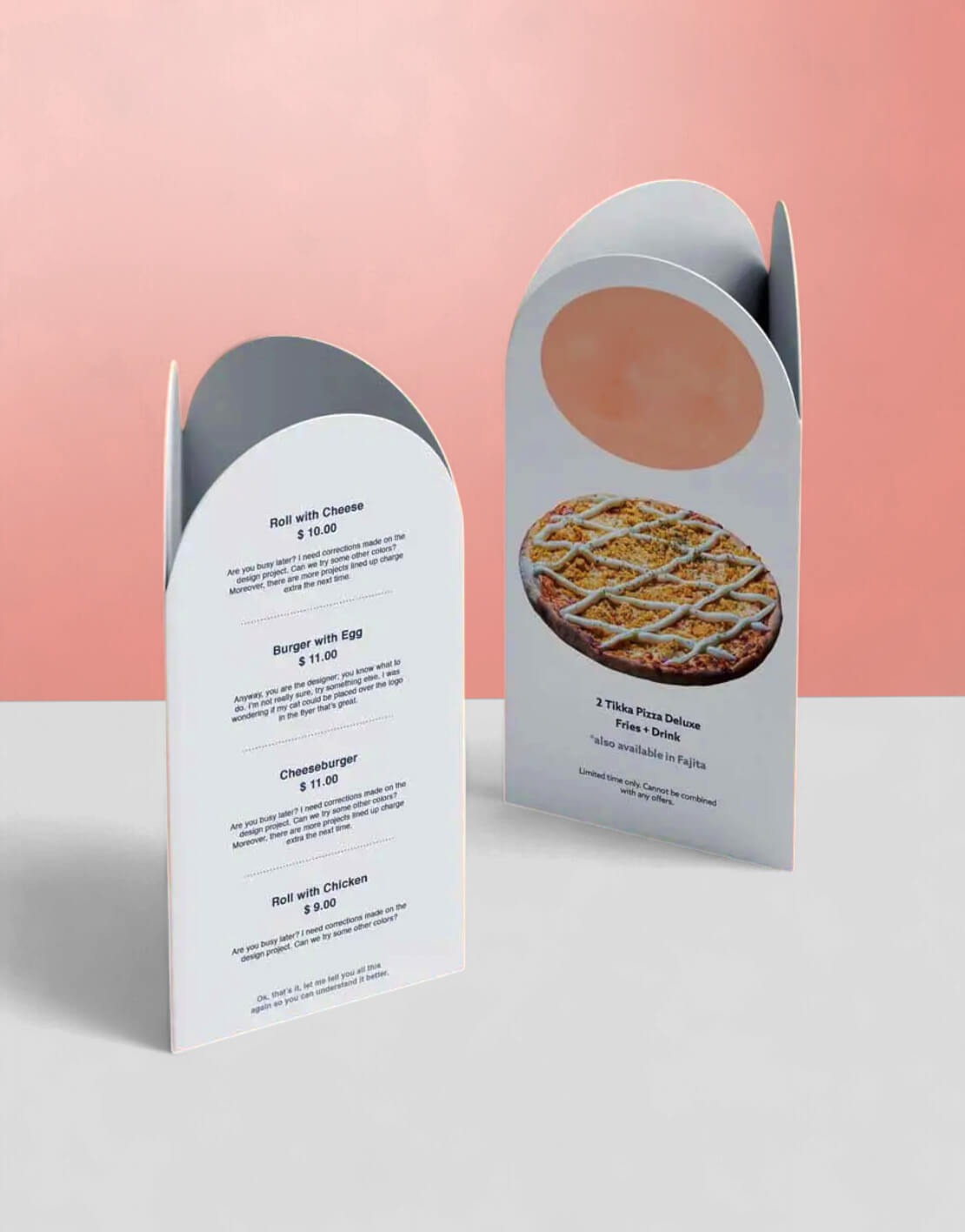 Custom Table Tents