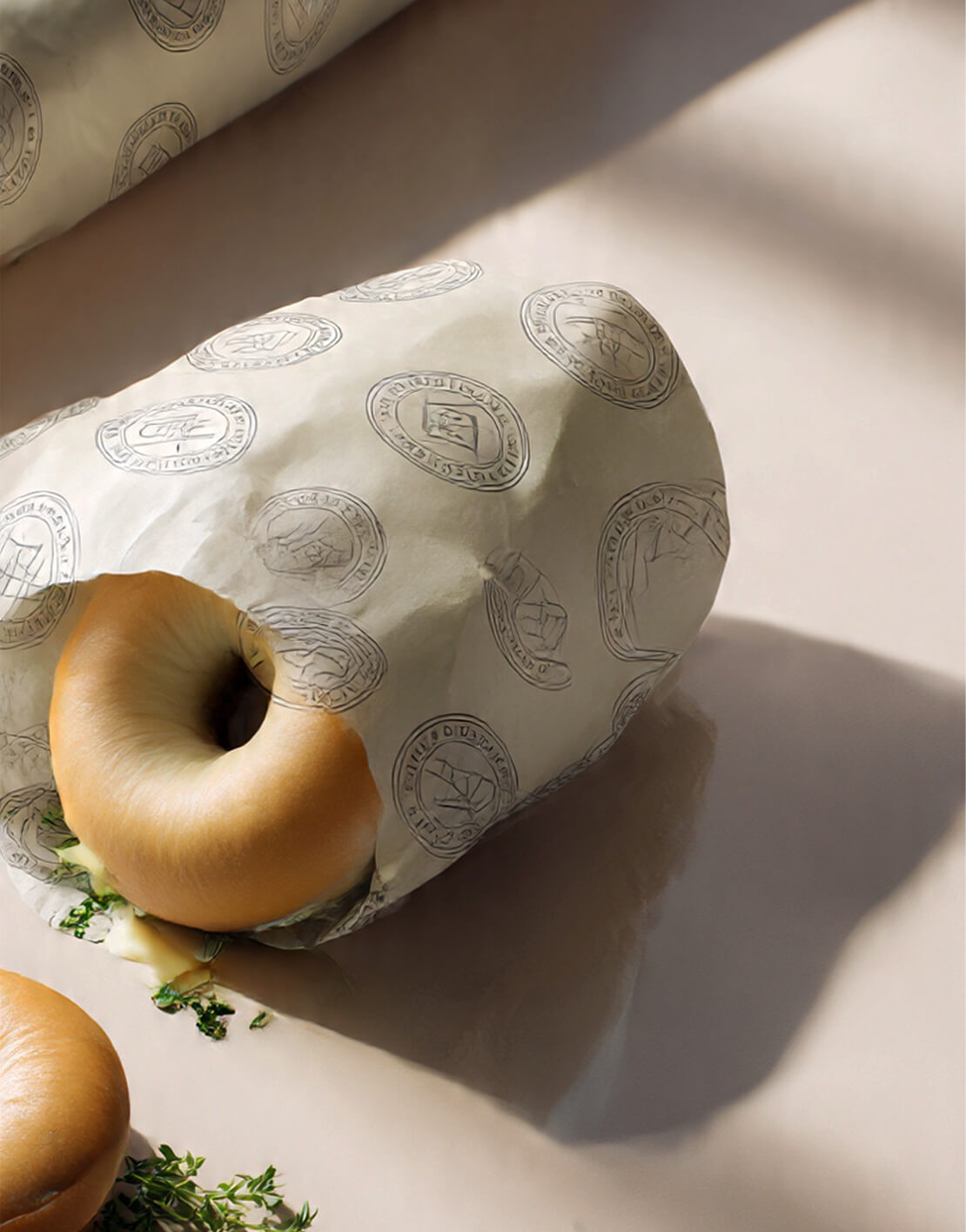 Custom Bagel Paper