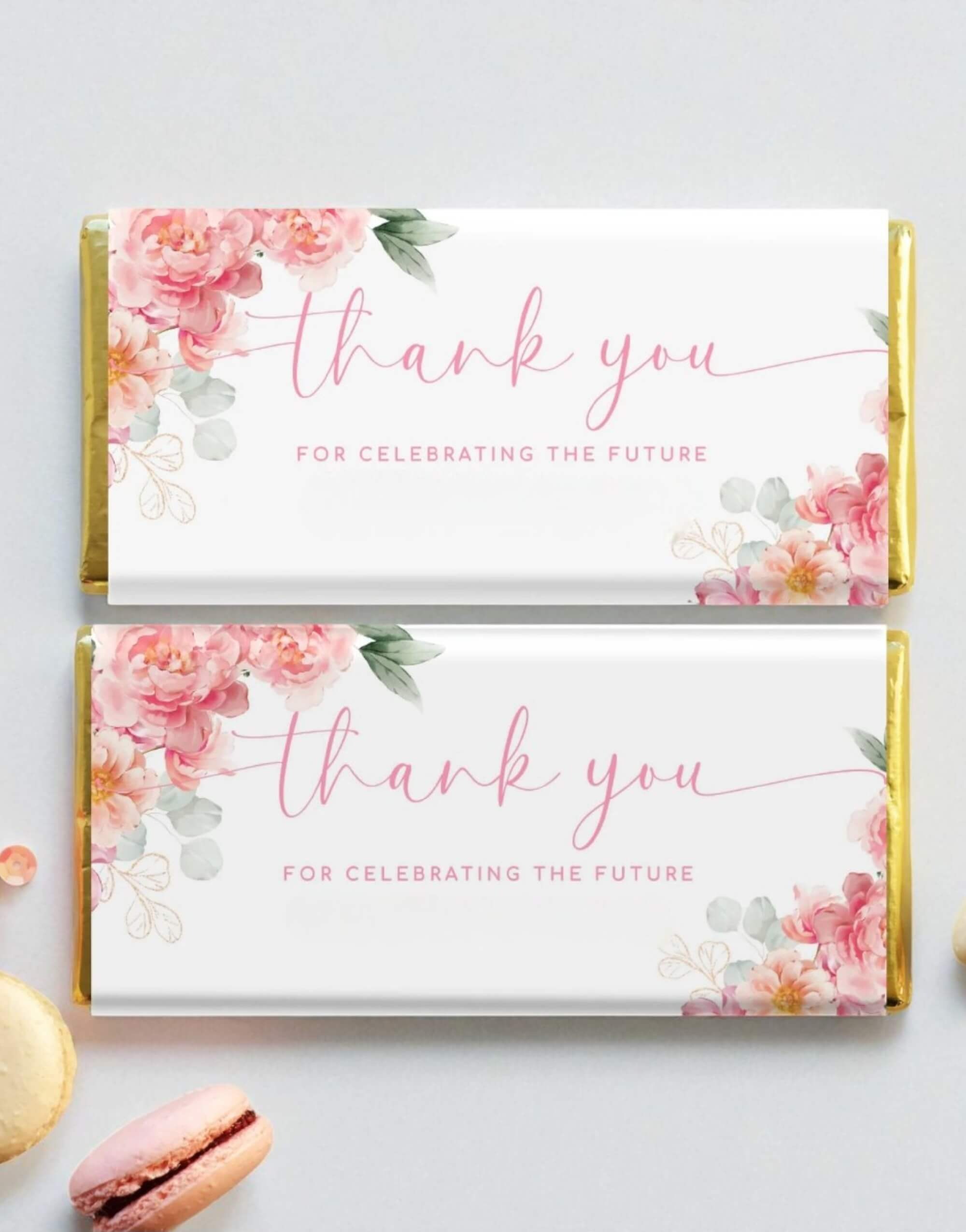 Custom Chocolate Wrapping Paper